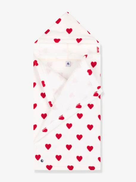 Hearts Bath Cape In Towelling, PETIT BATEAU – Image 3