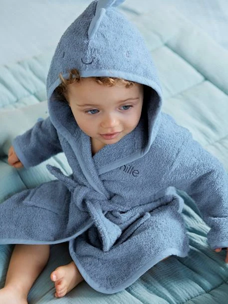 Little Dino Bathrobe For Babies 2 Little Dino Bathrobe For Babies – Image 2