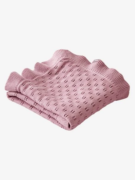 Openwork Throw For Babies, Sweet Provence – Image 2