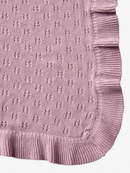 Openwork Throw For Babies, Sweet Provence – Image 3