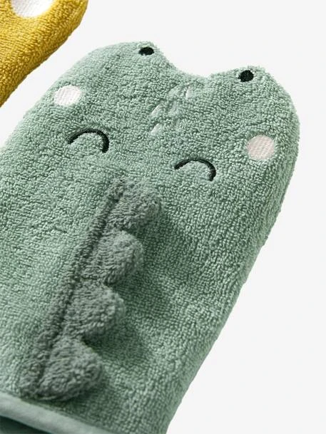 Pack Of 2 Bath Mitts, Under The Ocean – Image 4