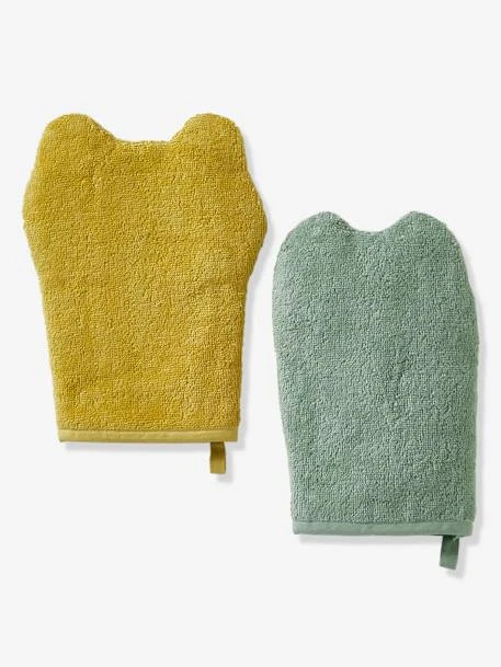 Pack Of 2 Bath Mitts, Under The Ocean – Image 5