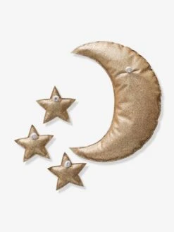 Pack Of 4 Glittery Wall Hangings