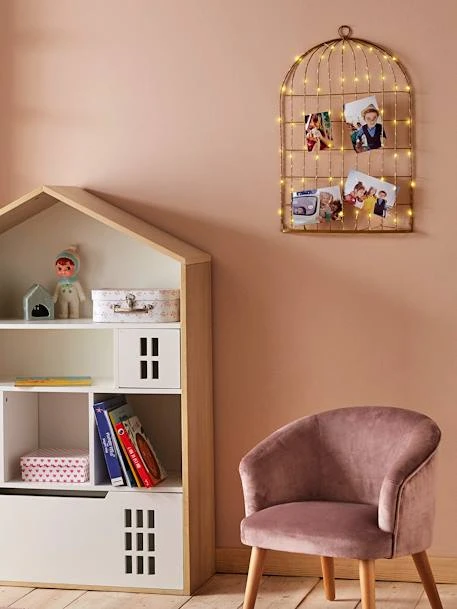 Picture In Light-Up Metal, Bird Cage – Image 2