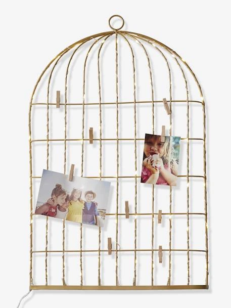 Picture In Light-Up Metal, Bird Cage – Image 3
