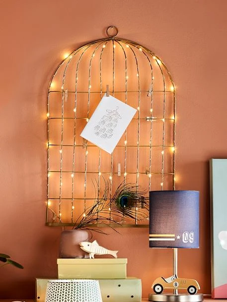 Picture In Light-Up Metal, Bird Cage – Image 4