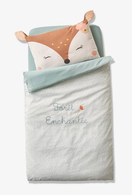 Pillowcase For Baby, FORET ENCHANTEE