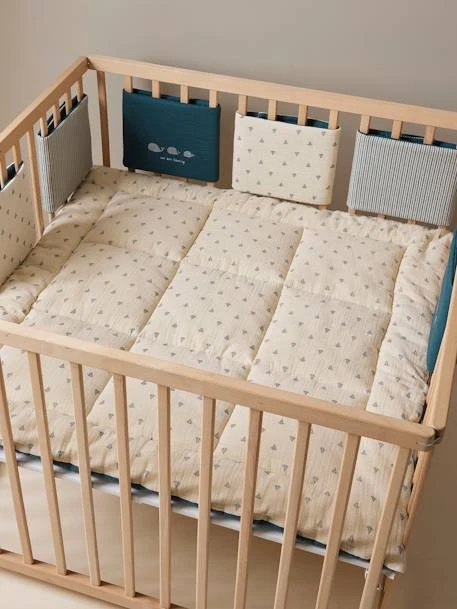 Playpen/ Floor Mat, Navy Sea – Image 5