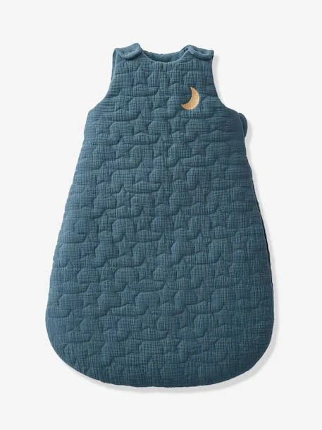 Quilted Baby Sleep Bag With Removable Sleeves In Organic Cotton* Gauze, Dream Nights 5 Quilted Baby Sleep Bag With Removable Sleeves In Organic Cotton* Gauze, Dream Nights – Image 5