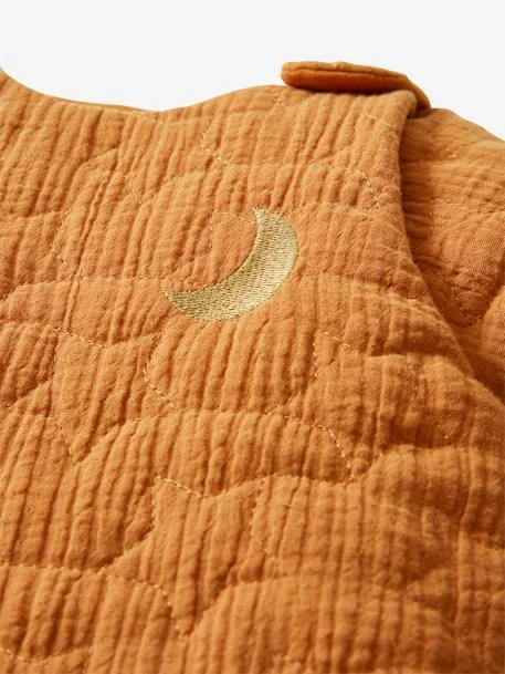 Quilted Baby Sleep Bag With Removable Sleeves In Organic Cotton* Gauze, Dream Nights 8 Quilted Baby Sleep Bag With Removable Sleeves In Organic Cotton* Gauze, Dream Nights – Image 8