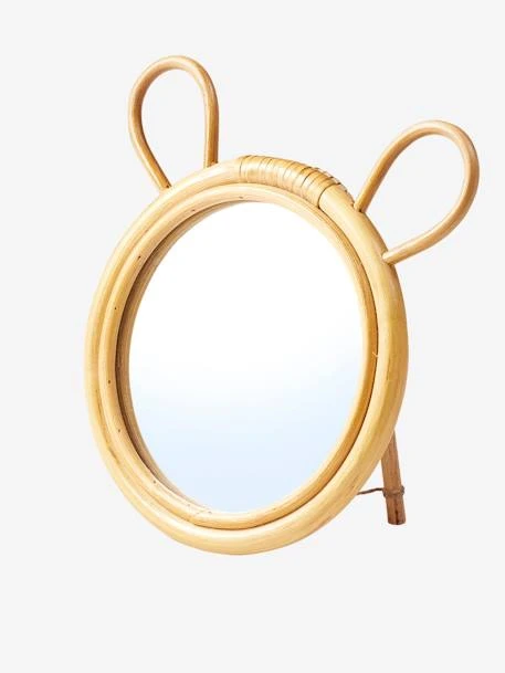 Rattan Mirror, Bear