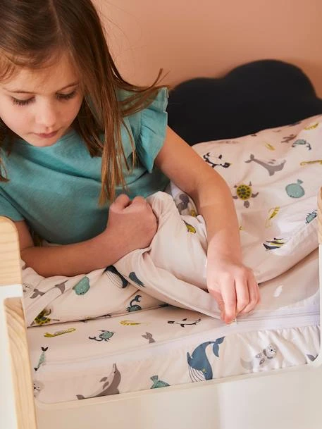 Ready-for-bed 'Easy To Tuck In', Without Duvet, MARINE ALPHABET – Image 3