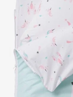Ready-for-Bed Set Without Duvet, Magic Unicorns Theme