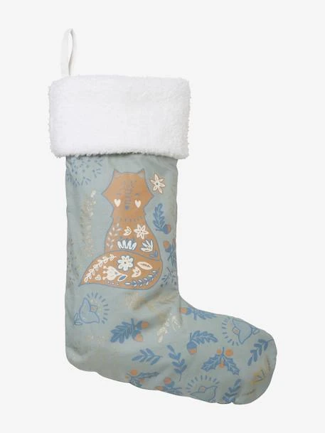 Scandinavian Fox Christmas Stocking – Image 3