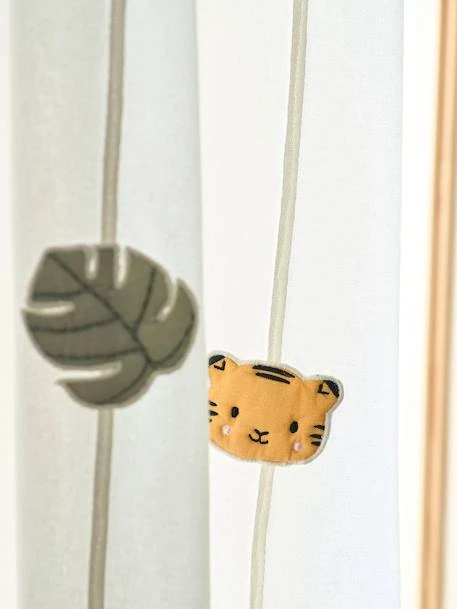 Sheer Curtain With Garland, Hanoi