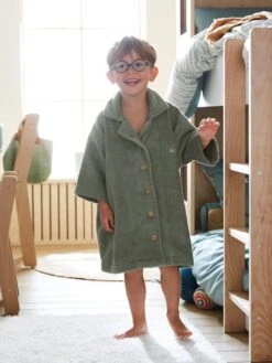 Shirt-Like Bathrobe For Children 14 Shirt-Like Bathrobe For Children -Boutique Lilipinso shirt like bathrobe for children 5