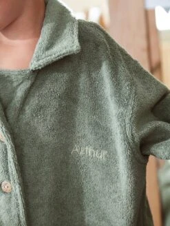 Shirt-Like Bathrobe For Children 16 Shirt-Like Bathrobe For Children -Boutique Lilipinso shirt like bathrobe for children 7