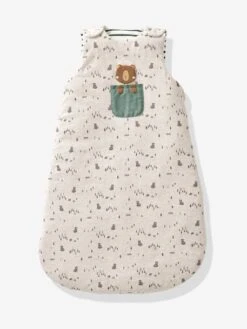 Sleeveless Baby Sleep Bag, Green Forest -Boutique Lilipinso sleeveless baby sleep bag green forest 3