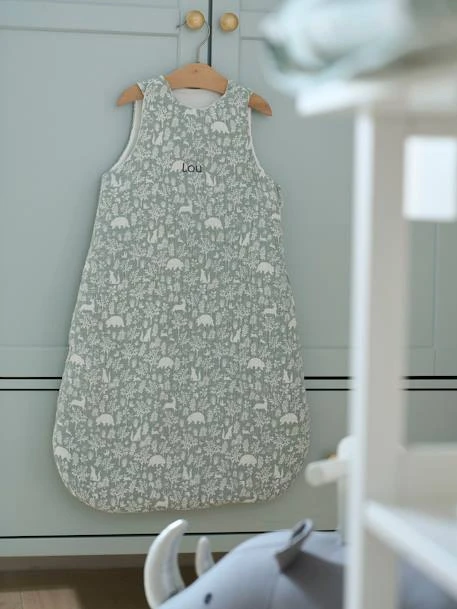 Sleeveless Baby Sleep Bag In Cotton Gauze, By CLAIRIÈRE – Image 2