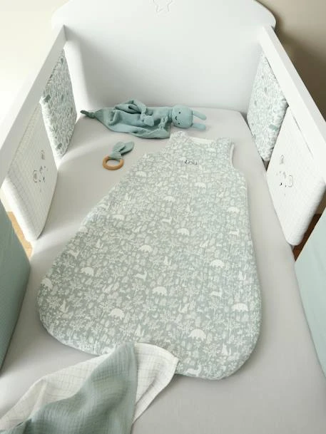 Sleeveless Baby Sleep Bag In Cotton Gauze, By CLAIRIÈRE – Image 5