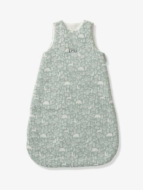 Sleeveless Baby Sleep Bag In Cotton Gauze, By CLAIRIÈRE – Image 6