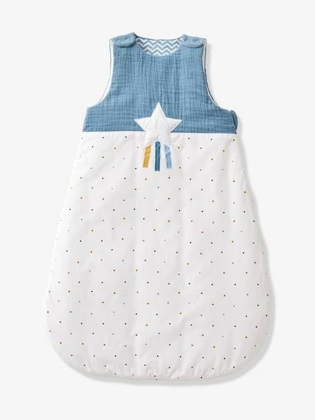 Sleeveless Baby Sleep Bag In Cotton Gauze, Pegasus 2 Sleeveless Baby Sleep Bag In Cotton Gauze, Pegasus – Image 2