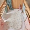 Sleeveless Baby Sleep Bag In Cotton Gauze, Under The Ocean