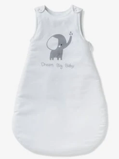 Sleeveless Baby Sleep Bag, Little Elephant Theme