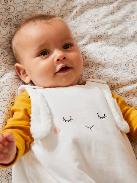 Sleeveless Baby Sleep Bag, Little Lamb