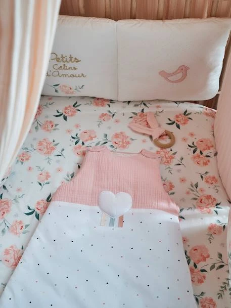 Sleeveless Baby Sleep Bag, LOVE LANGE Theme – Image 2