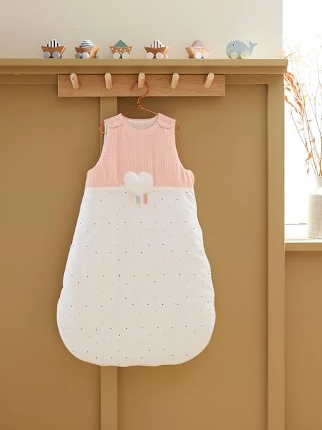 Sleeveless Baby Sleep Bag, LOVE LANGE Theme – Image 4