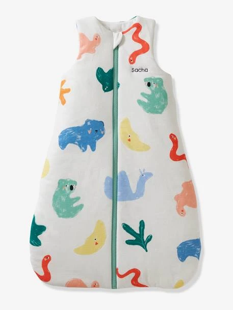 Sleeveless Baby Sleeping Bag, Full-Length Opening, Artist – Image 3