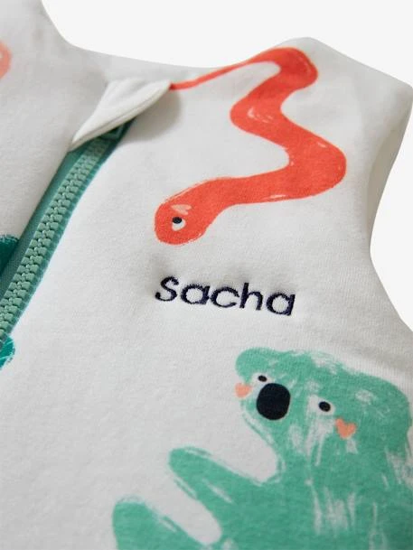 Sleeveless Baby Sleeping Bag, Full-Length Opening, Artist