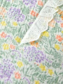 Sleeveless Baby Sleeping Bag In Cotton Gauze, Countryside 7 Sleeveless Baby Sleeping Bag In Cotton Gauze, Countryside -Boutique Lilipinso sleeveless baby sleeping bag in cotton gauze countryside 3