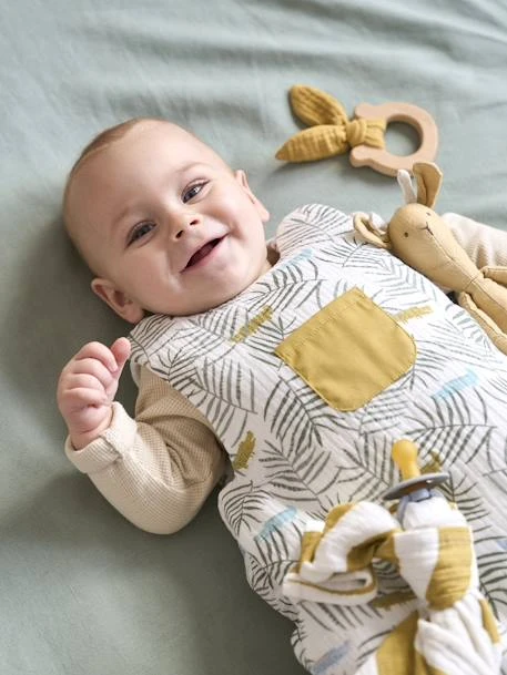 Sleeveless Baby Sleeping Bag In Cotton Gauze, Trek, Oeko-Tex® – Image 3
