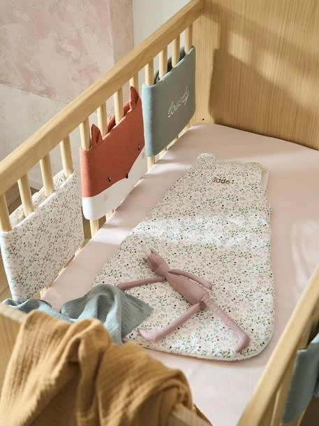 Sleeveless Baby Sleeping Bag, Little Flowers – Image 5