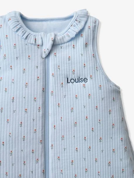 Sleeveless Baby Sleeping Bag With Central Opening, Giverny – Image 3