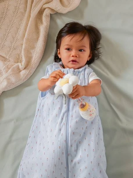 Sleeveless Baby Sleeping Bag With Central Opening, Giverny – Image 6