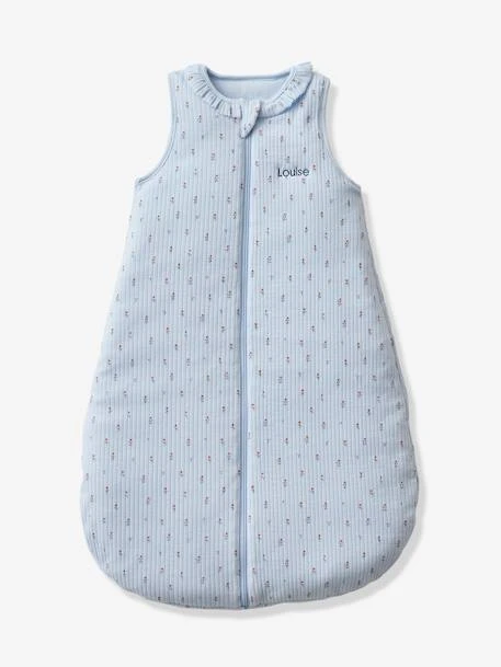 Sleeveless Baby Sleeping Bag With Central Opening, Giverny – Image 7