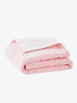 Stella Double-Sided Blanket In Fleece/Polar Fleece For Babies -Boutique Lilipinso stella double sided blanket in fleecepolar fleece for babies 5