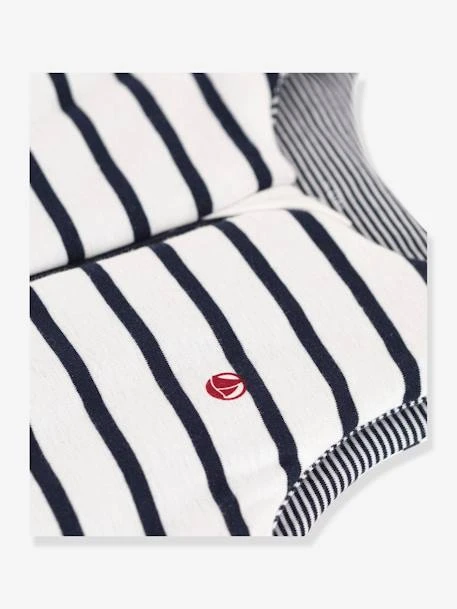 Striped Baby Sleeping Bag In Cotton, PETIT BATEAU – Image 4