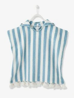 Striped Bathing Poncho For Babies 12 Striped Bathing Poncho For Babies -Boutique Lilipinso striped bathing poncho for babies 3