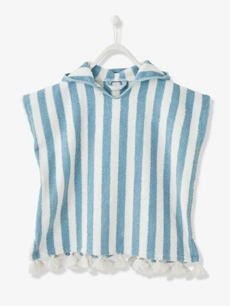 Striped Bathing Poncho For Babies 4 Striped Bathing Poncho For Babies – Image 4