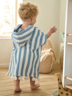 Striped Bathing Poncho For Babies 16 Striped Bathing Poncho For Babies -Boutique Lilipinso striped bathing poncho for babies 7