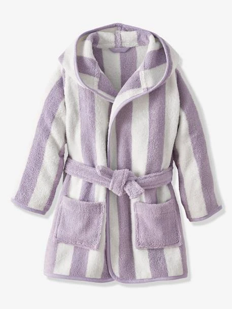Striped Bathrobe For Children, Transat – Image 5