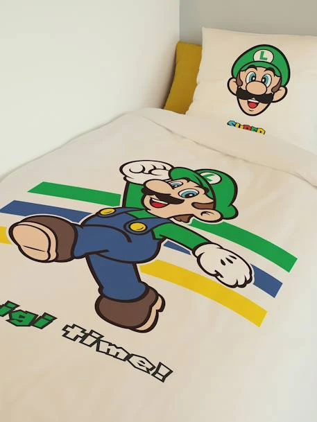 Super Mario® & Luigi Duvet Cover + Pillowcase Set For Children – Image 4