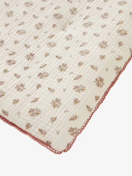 Throw In Cotton Gauze/Velour, Barn – Image 4