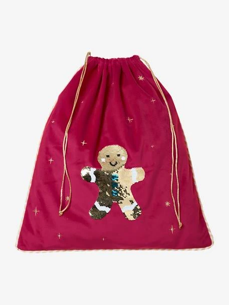 Toy Bag With Gingerbread Man In Reversible Sequins 4 Toy Bag With Gingerbread Man In Reversible Sequins – Image 4