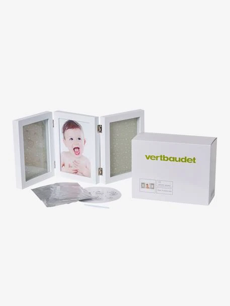 Triptych Frame For Baby's Hand Or Foot Mould 1 Triptych Frame For Baby's Hand Or Foot Mould