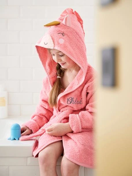 Unicorn Bathrobe For Children – Image 4